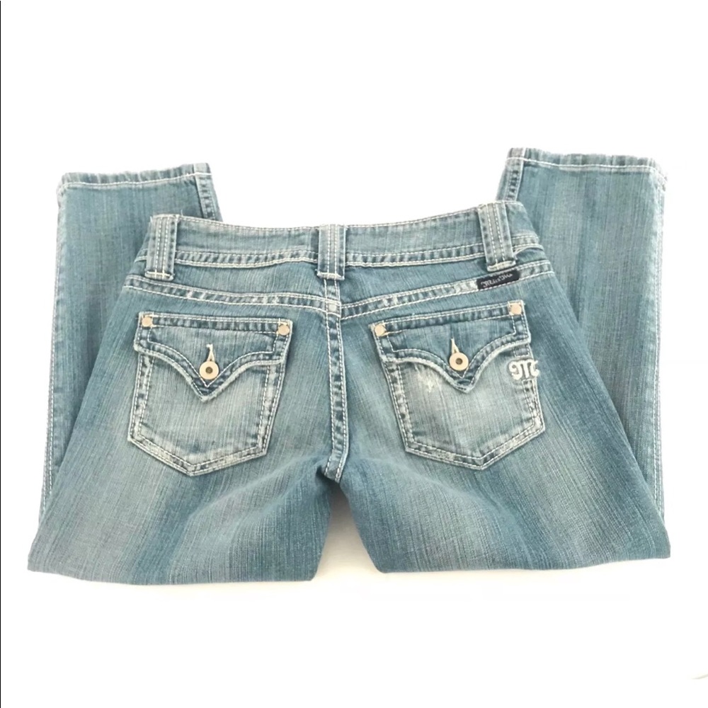 Miss Me Light Highland O2 Capri Jeans  28x21